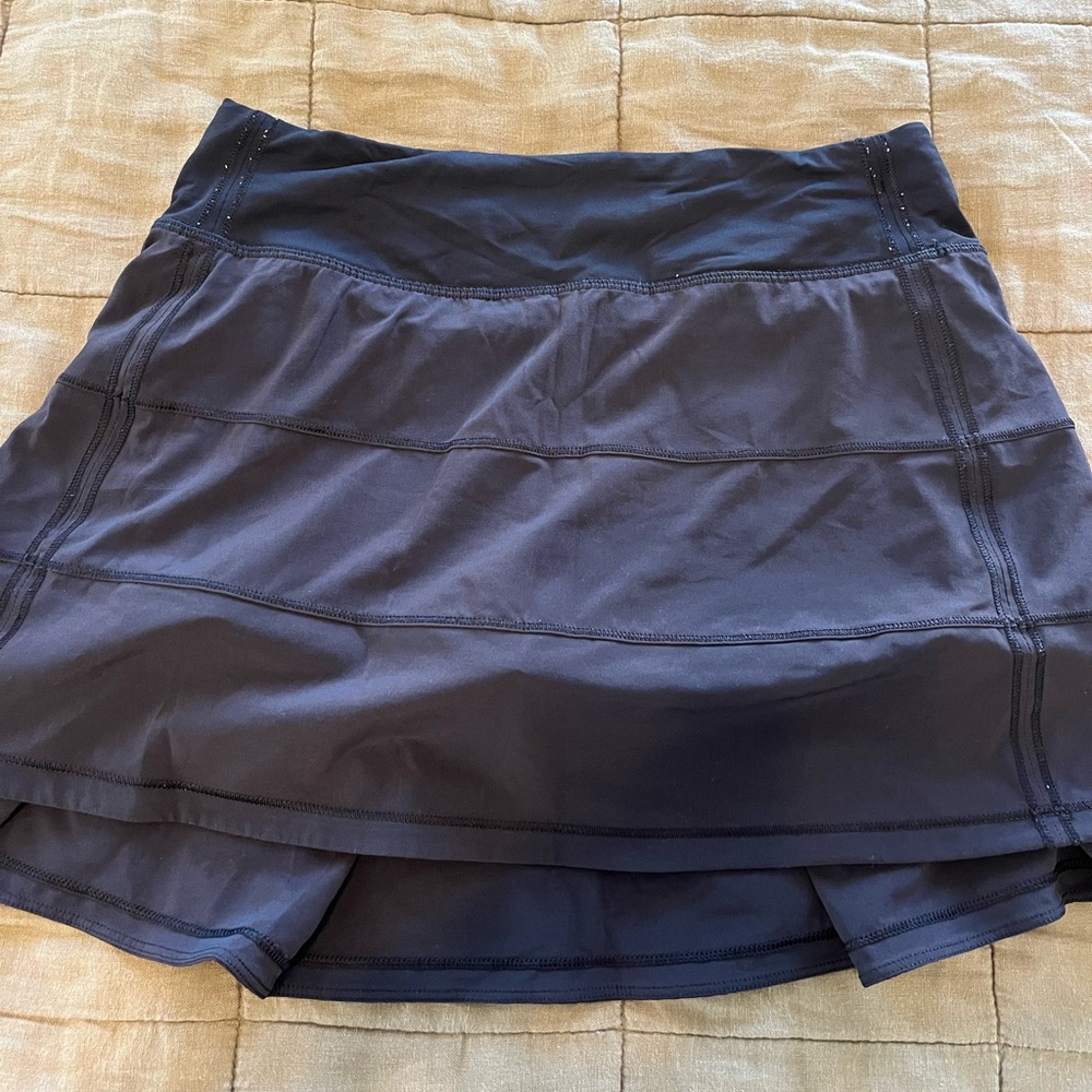 Black Lululemon Tennis Skirt